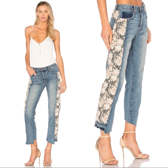 Current/Elliott Denim - Current Elliott The Uneven Seamed Original Jean